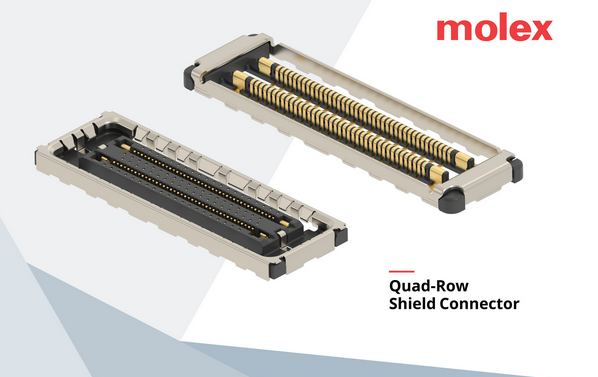 Molex najavljuje lansiranje četverorednih konektora ploče na ploču s ugrađeni...